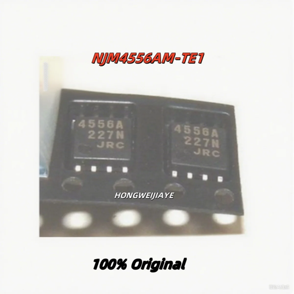 10PCS 100% New NJM2903M-TE1 2903 NJM4580MD-TE1 4580D NJM4556AM-TE1 4556A DMP-8 SOP-8 Brand New Original Chips ic