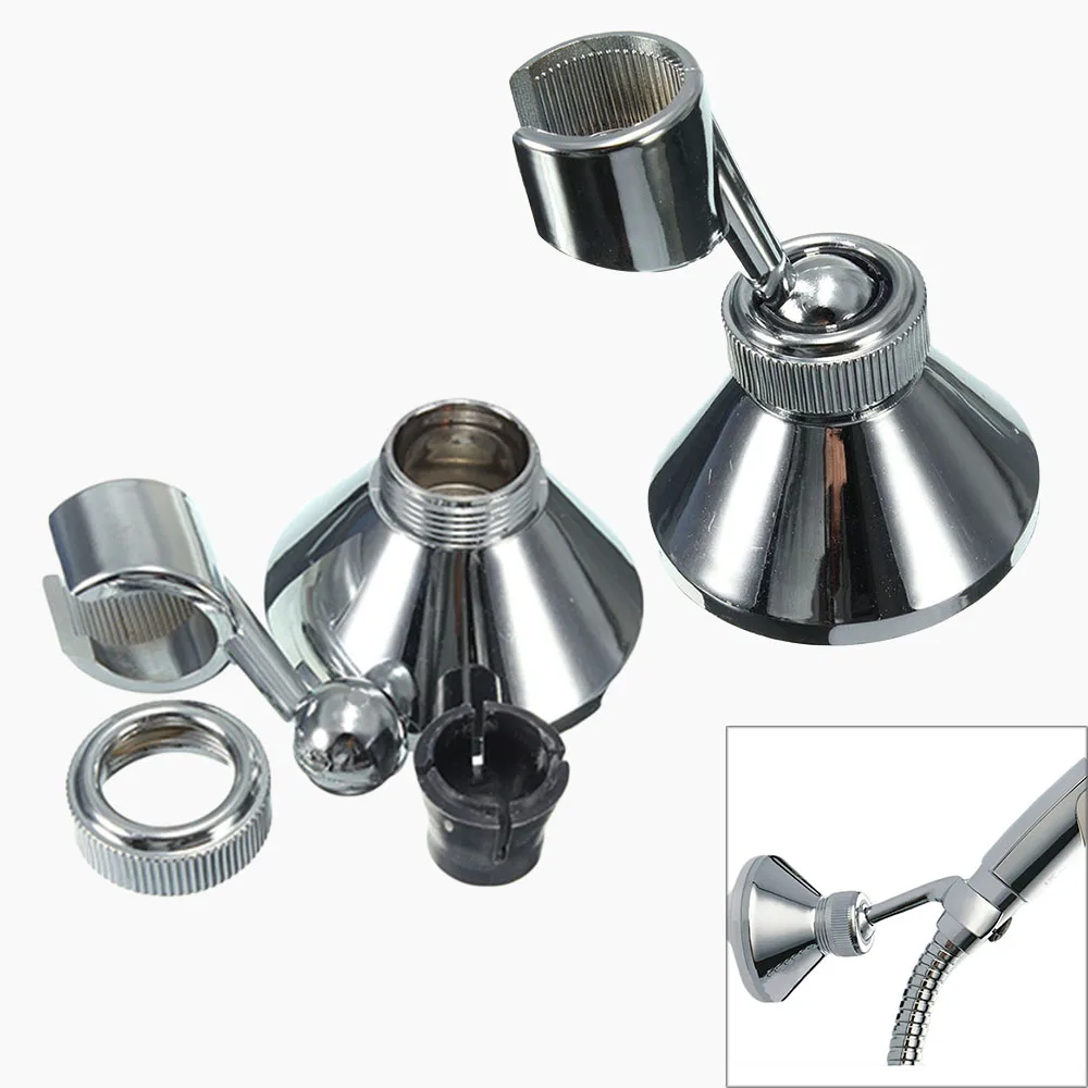 Picture 4: Adjustable ABS Support Bathroom Sprayer Base Shower Head Holder Wall-Mount Bracket