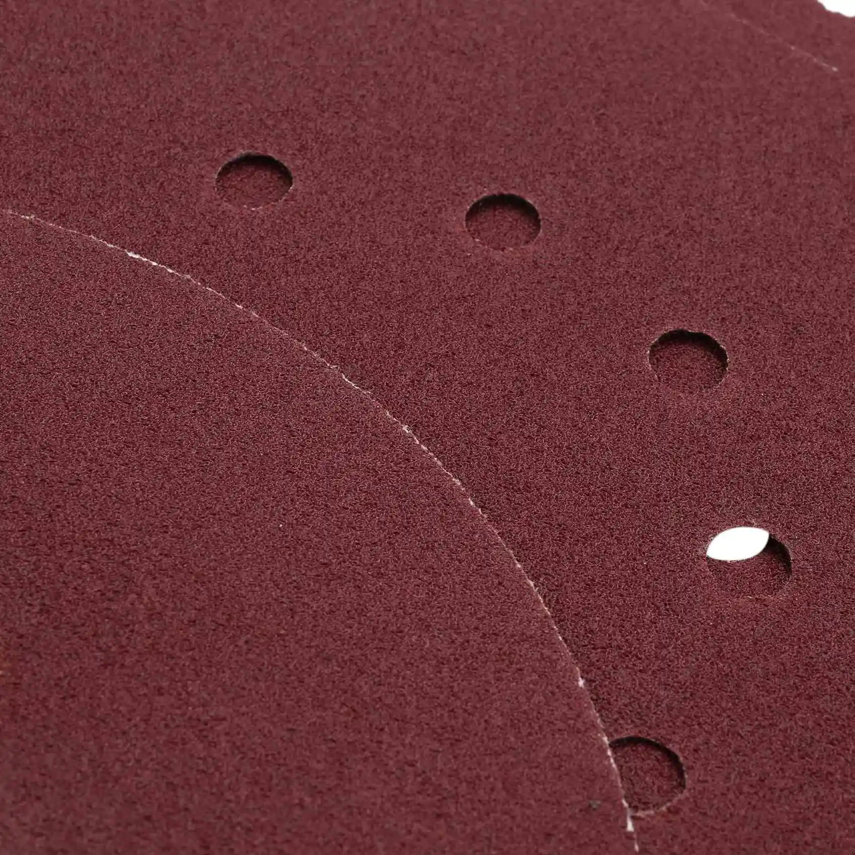 F-T 225Mm Sanding Disc Pads, 25 ชิ้นตะขอและห่วงกระดาษทรายแผ่นสําหรับ Random Orbital Sander (80 กรวด)