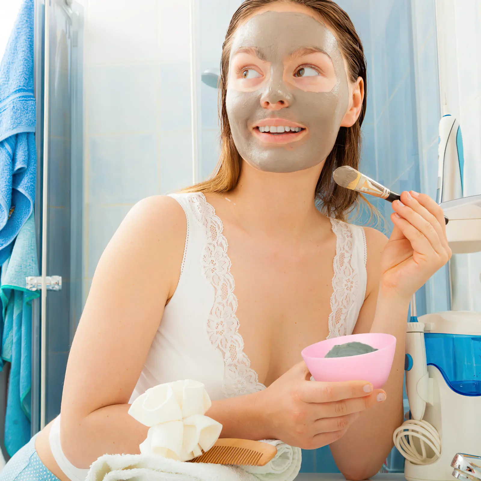3Pcs High-Quality Silicone Mask Bowl Set for DIY Face Masks Easy-to-Clean Gentle Texture Beauty Salon Mixing Bowl Tool