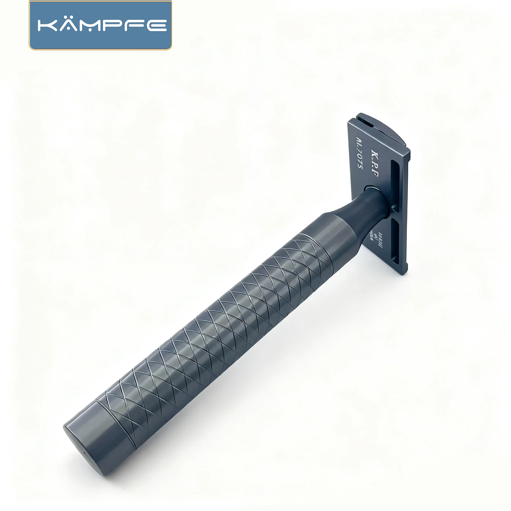 KAMPFE алюминиевая безопасная бритва с ЧПУ для резьбы по двойным лезвием, мужская бритва, новый дизайн, мужская бритва для бритья, подарки, бритва