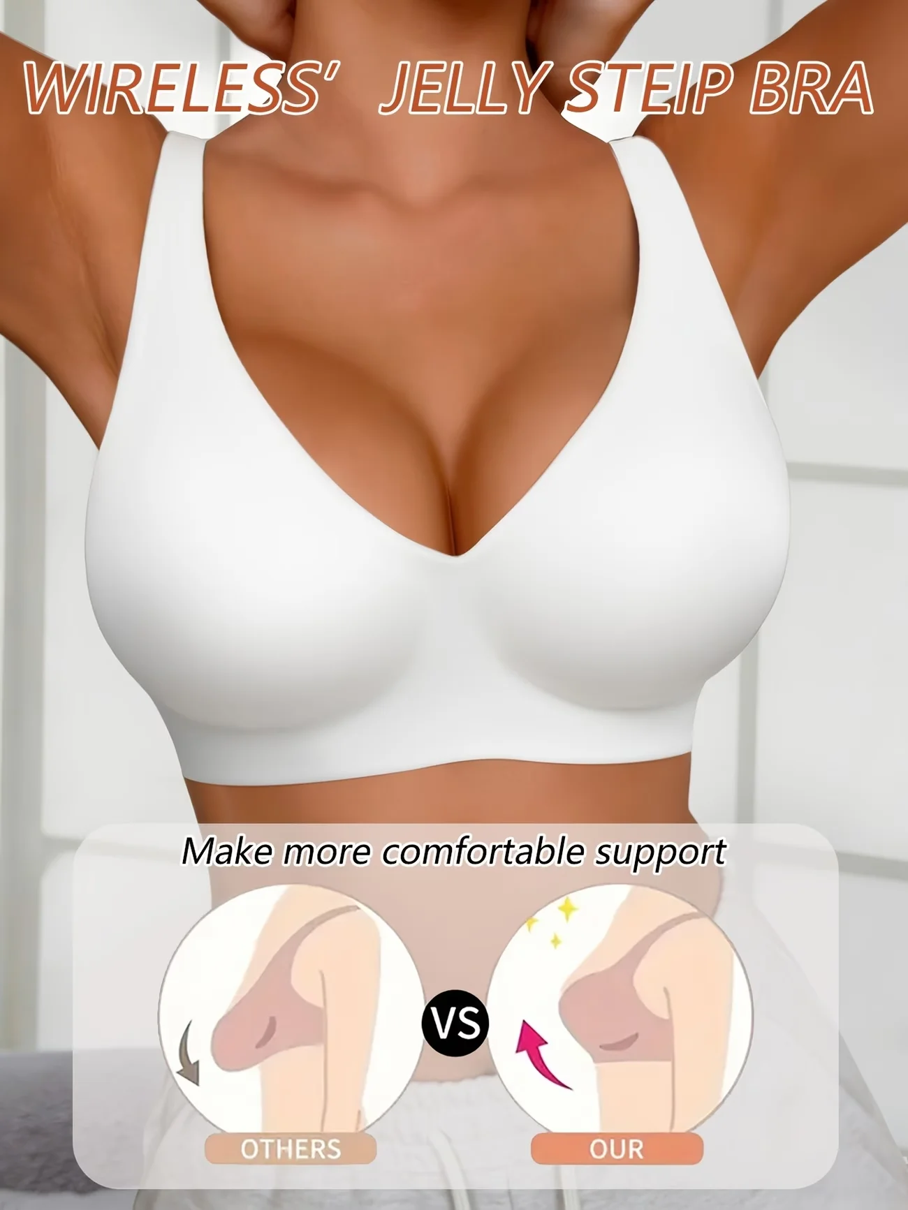 High-quality, sexy, and comfortable seamless bralette with no underwire for women, ideal for sports and daily wear