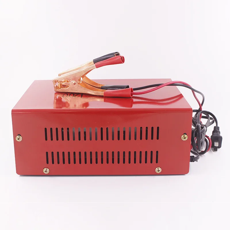 Imagem -04 - Carregador de Bateria de Carro Automático Completo 12v Carregador de Bateria Power Puls Reparação Carregadores com Cabo 12 24v 600w