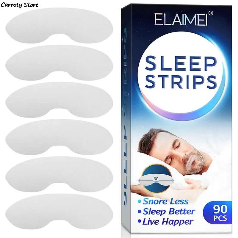 

Sleep Strips Advanced Gentle Mouth Tape for Better Nose Breathing Nighttime Sleeping Mouth Breathing,and Loud Snoring