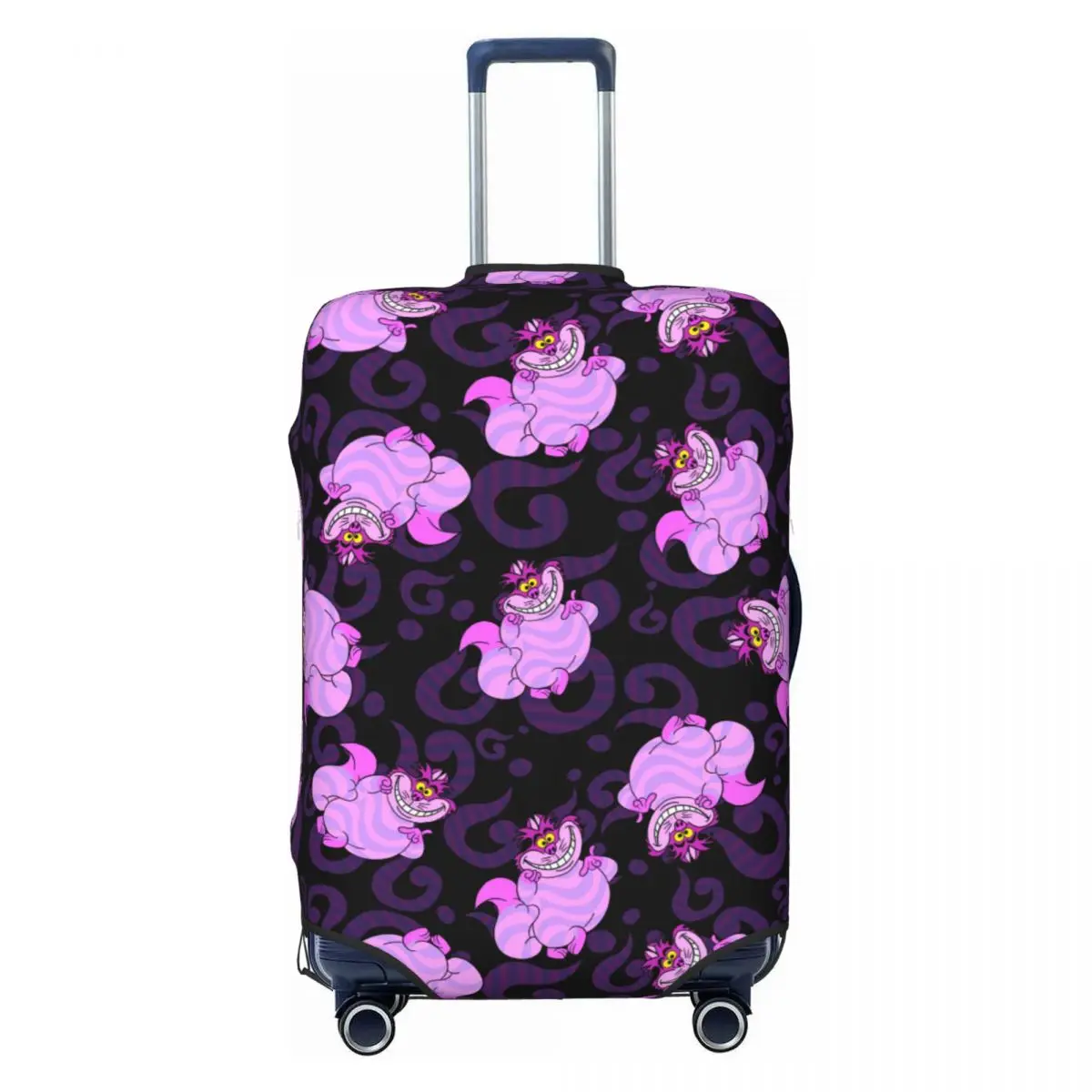

Custom Cute Cheshire Cat Luggage Cover Protector Cute Travel Suitcase Covers for 18-32 Inch