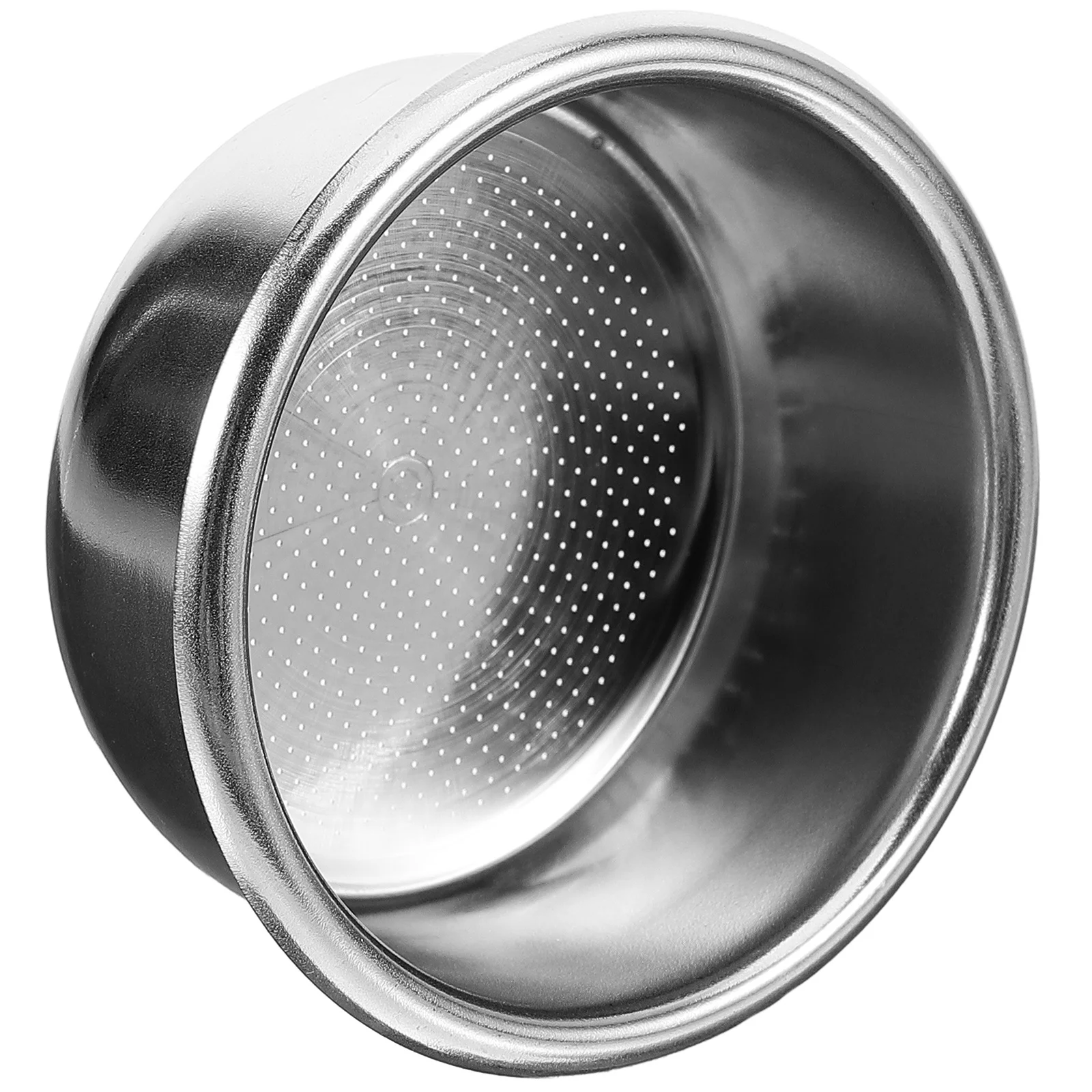 كوب فلتر إسبرسو من الفولاذ المقاوم للصدأ لصانعة القهوة، مصفاة مسامية قابلة لإعادة الاستخدام لفلتر القهوة من الفولاذ المقاوم للصدأ ذات المذاق النقي