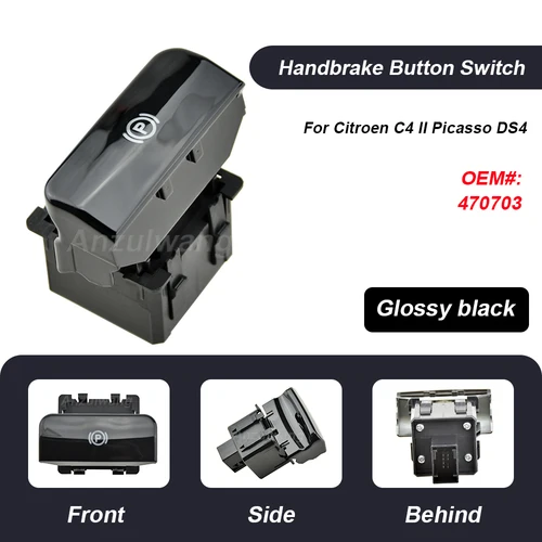 Imagen 1 del producto Para Peugeot 3008 5008 Citroen C4 II Picasso y Grand DS4 interruptor de freno de mano electrónico freno de estacionamiento 470706 470703