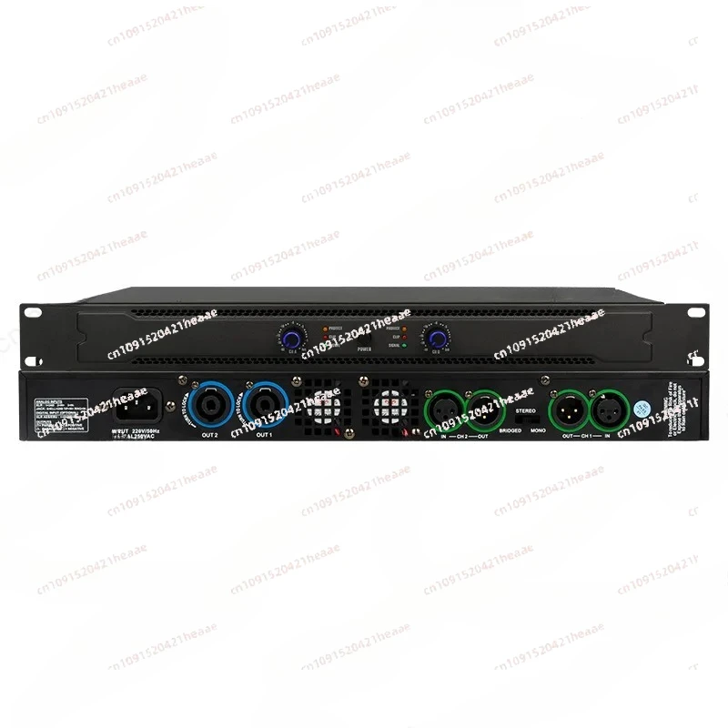 

Подходит для профессиональных цифровых усилителей мощности, двухканальных, высококачественных, для сцены, свадеб и выступлений.