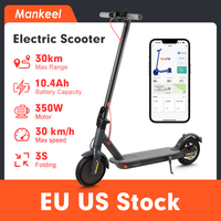 Mankeel 350W Foldable Electric Scooter for Adults Teens E Scooter Explosion-proof Tires,Dual Brake System Lightweight E-scooter