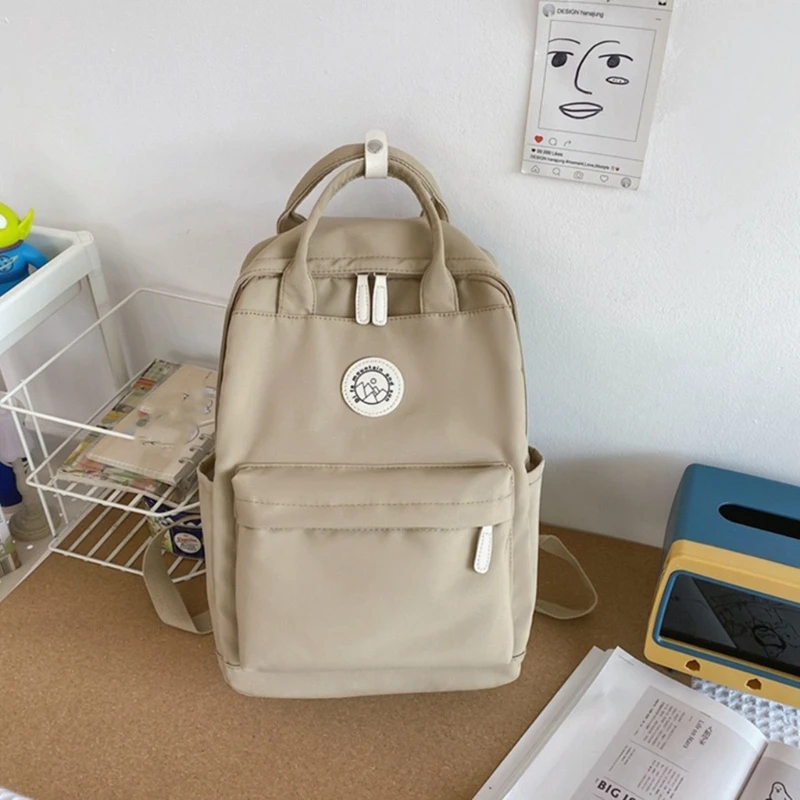 Zaino da scuola per ragazza Borsa da scuola in nylon da donna alla Zaino per laptop giapponese