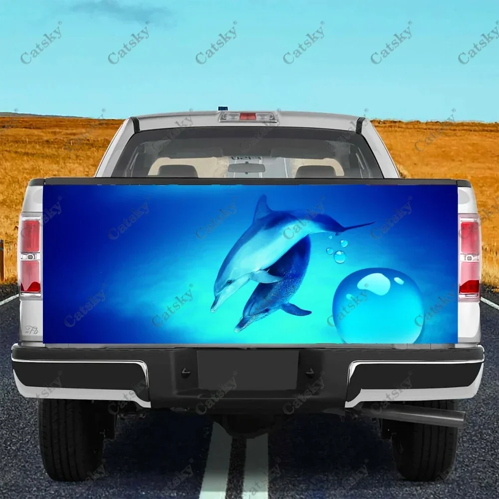 

dolphin animal Car sticker rear appearance modification package suitable for accessories universal decals