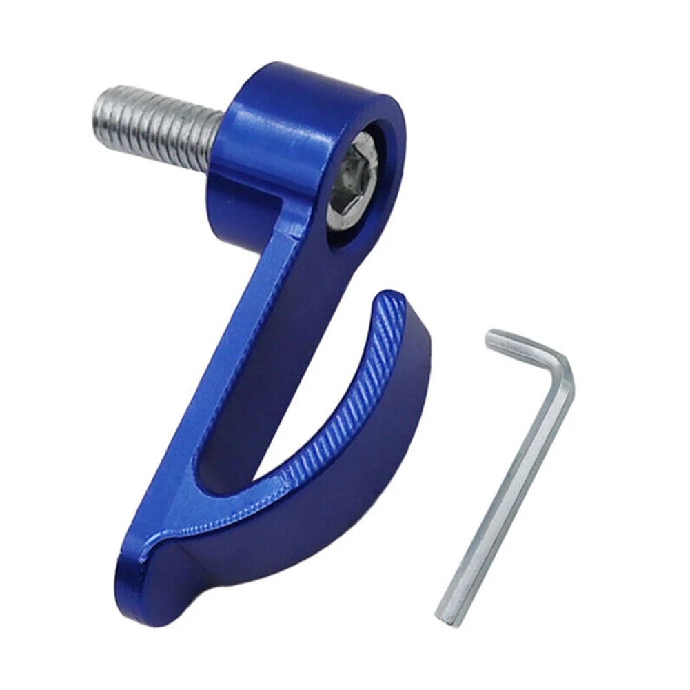 Adjustable CNC Aluminum Motorcycle Hook Holder Single Hole Design for Helmets and Bags with Strong and Stable Die Cast Structure