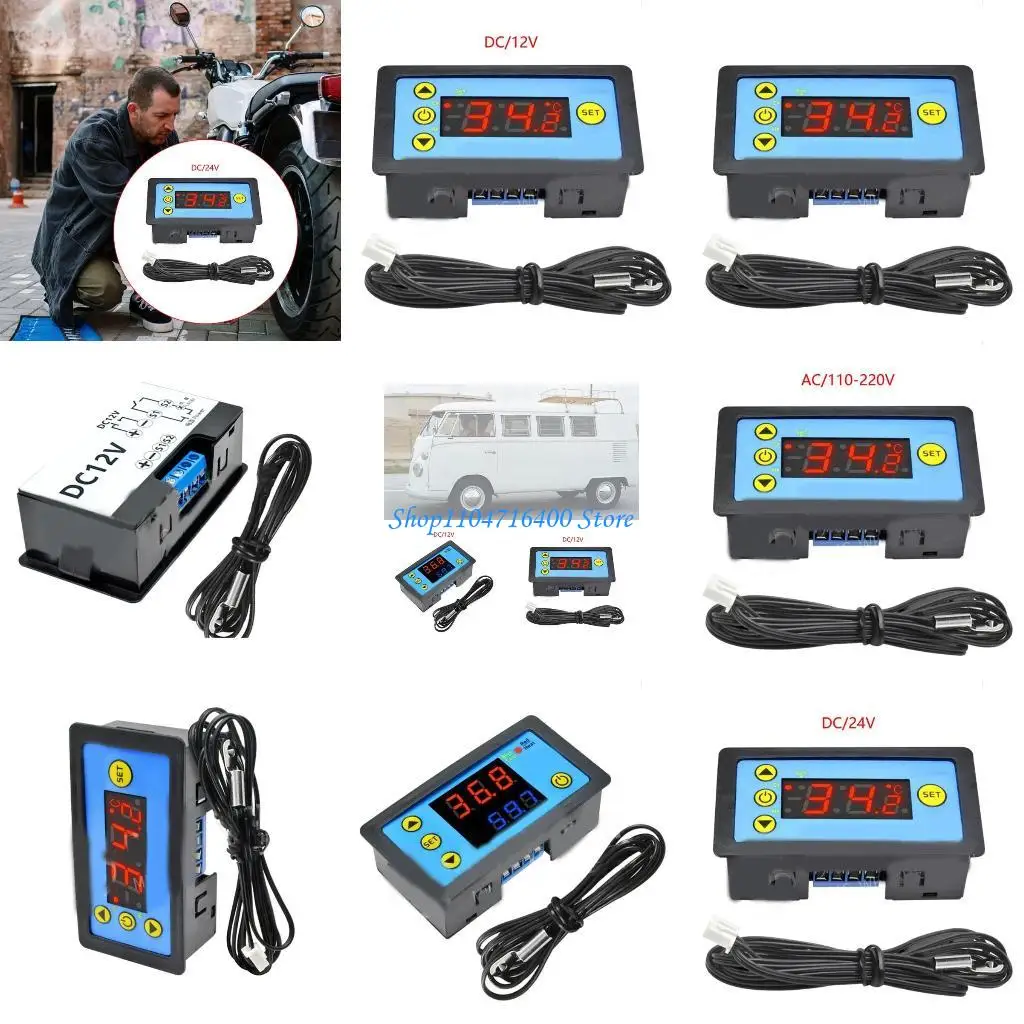 

y1gd Intelligent Digital LED Temperature Controller Trailer Equipment RV Trailer Inside Temperature Regulator