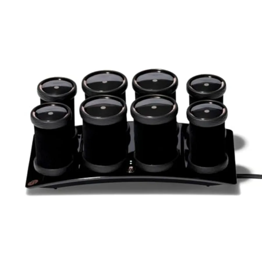 

T3 - Volumizing Hot Rollers LUXE Premium Hair Curler Set for Long Lasting Volume, Body and Shine Set of 8-4 XL 1.75" and 4 Larg