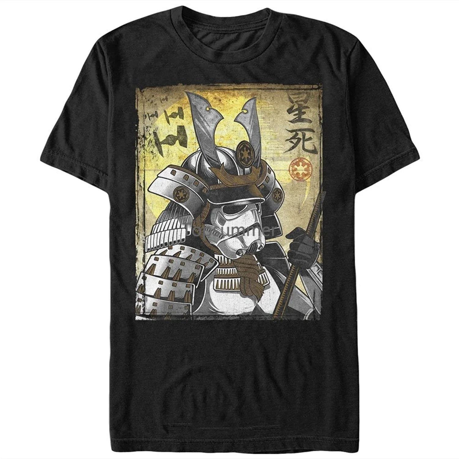 Summer Fashion Samurai Stormtrooper Mens Graphic T Shirt