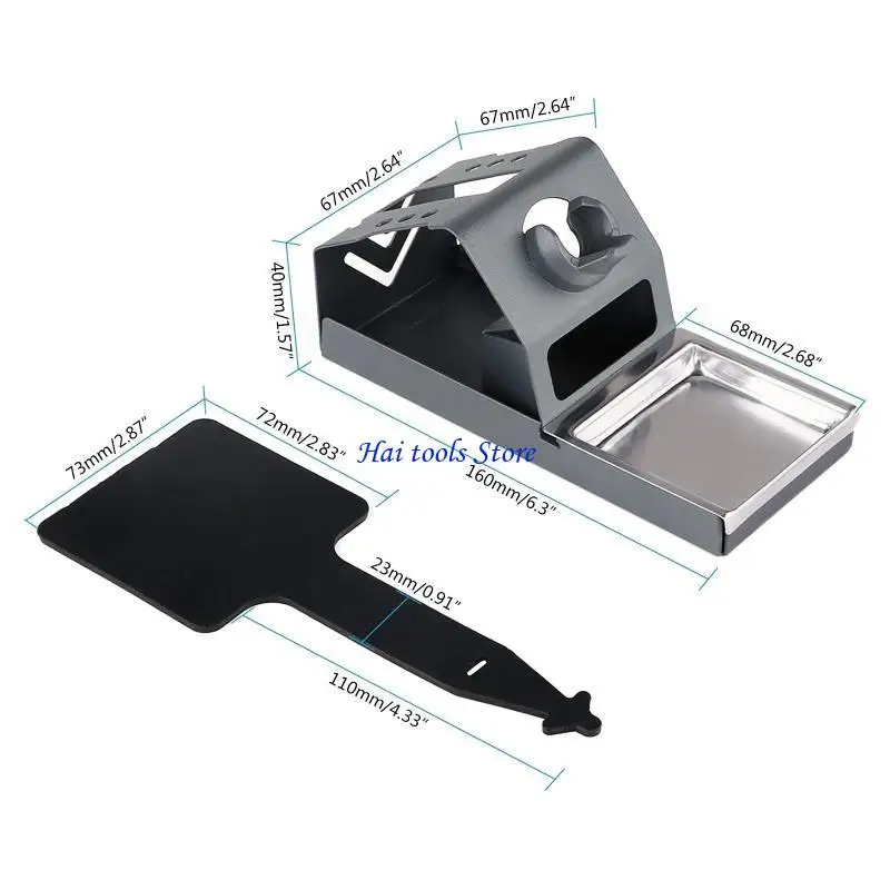 x37e บัดกรีขาตั้งหัวแร้งบัดกรีสำหรับผู้ถือแท่นวางบนม้านั่ง