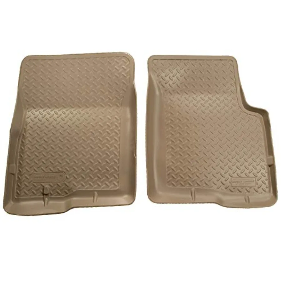 

Classic Style Series 1996-2002 Toyota 4Runner Front Floor Liners Tan Durable Polyester Fabric Perfect Fit for Daily Driving and