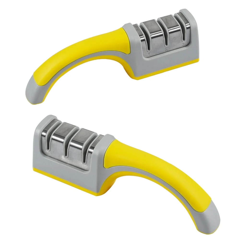 Sharpener Kitchen Knife Accessories Manual 3-Stage Knife Sharpener