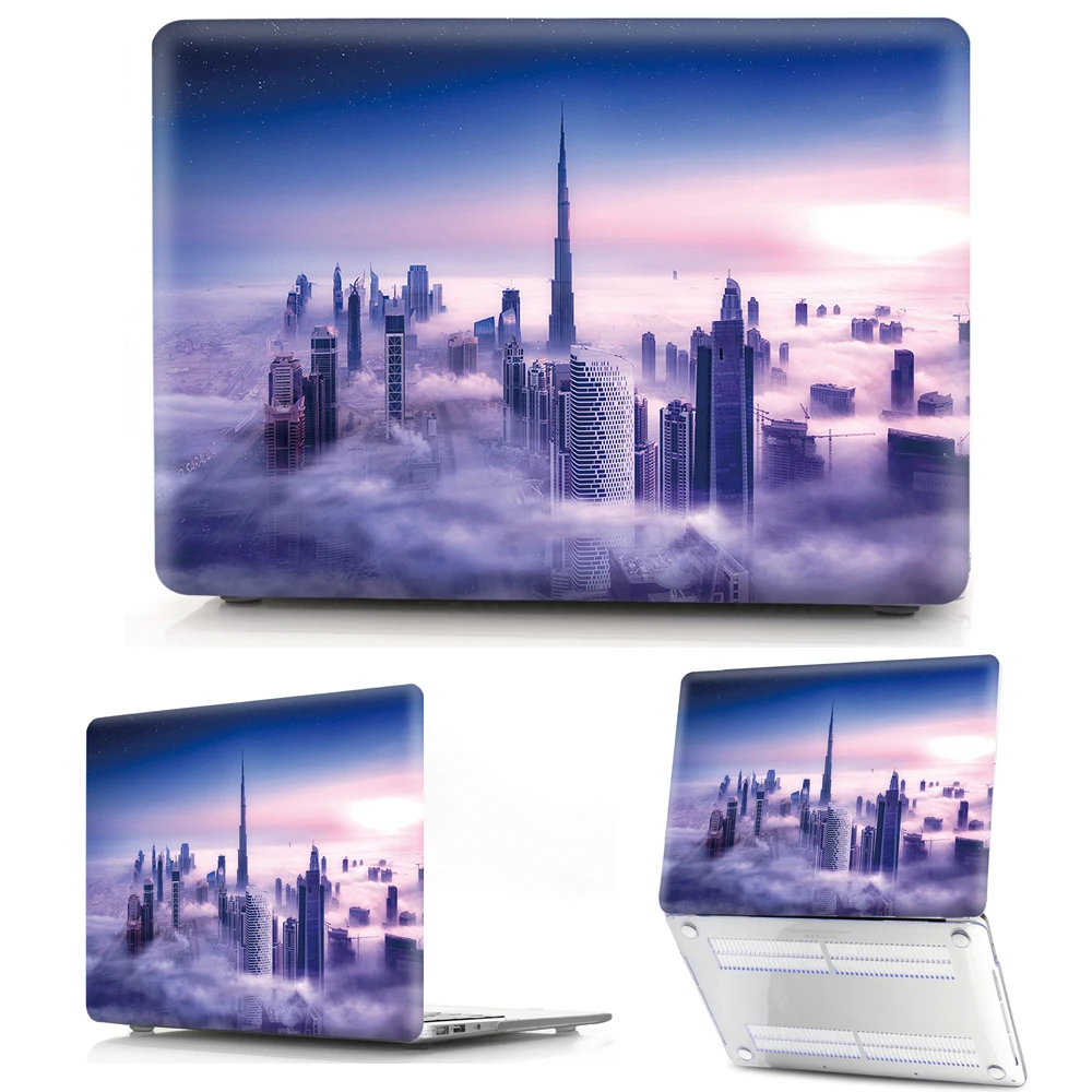 Twarda obudowa do laptopa Macbook Air Pro Retina 11.6 12 13 14.2 15 Funda For Mac M1 M2 M3 A1398 A3113 A1707 16 A2485 Computer Conque