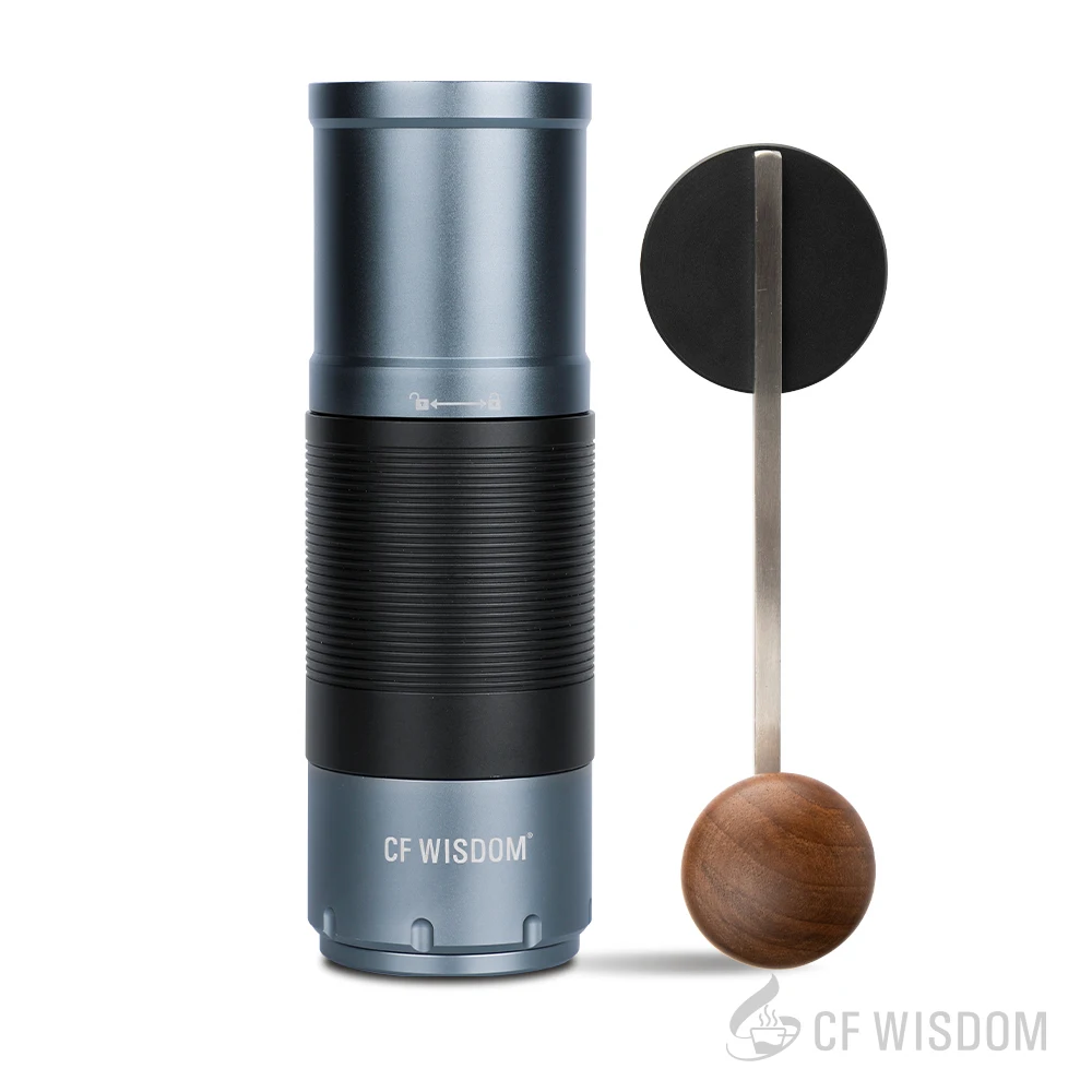 مطحنة القهوة الكهربائية CF WISDOM للصب فوق مطحنة الأزيز المحمولة القابلة للتعديل الخشونة القابلة لإعادة الشحن تخمير اليد المنزلية #4