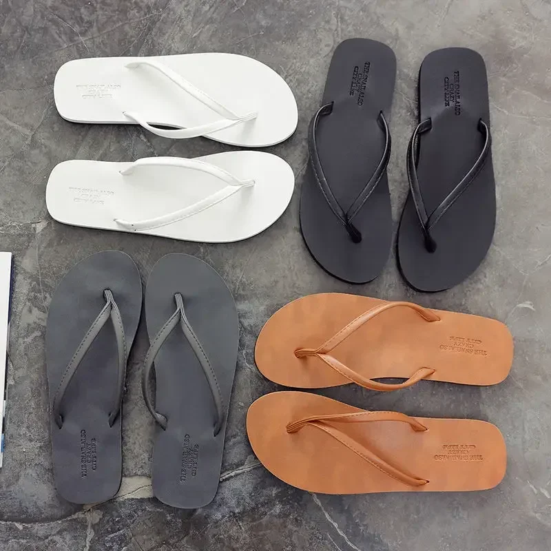 Chinelos de EVA macio e confortável antiderrapante masculino, chinelos de praia, sapatos de chinelos amantes, casa, diariamente, nova moda, verão,