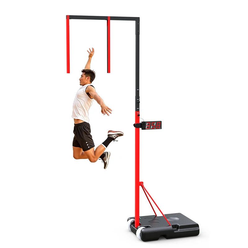 Jump Test Height Adjustable Pole Voice Broadcast Measure Vertical Jump Tester Basketball Training Equipment