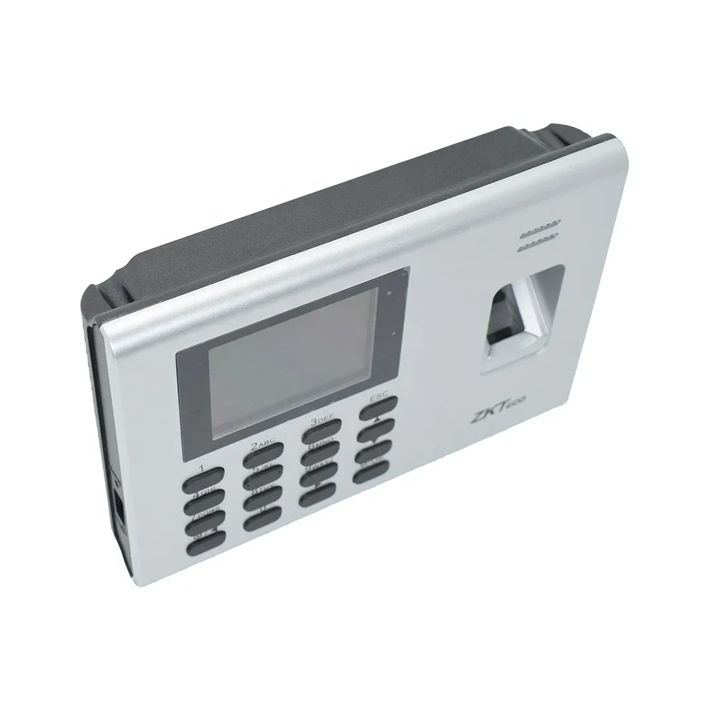 008 ZK K40 Linux System TCP IP USB SSR Biometric Fingerprint Time Attendance With Built In Battery