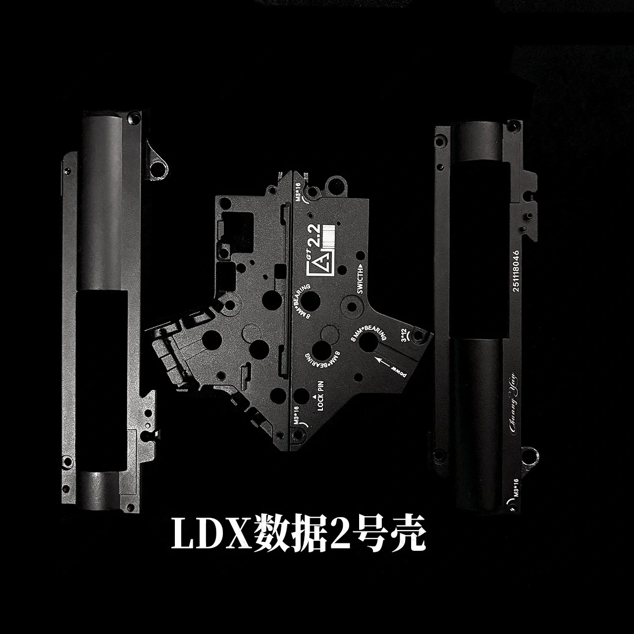 GT3.5 7075 Aviation Aluminum CNC Precision Machining Part Industrial Style Metal Office Decor Collectible