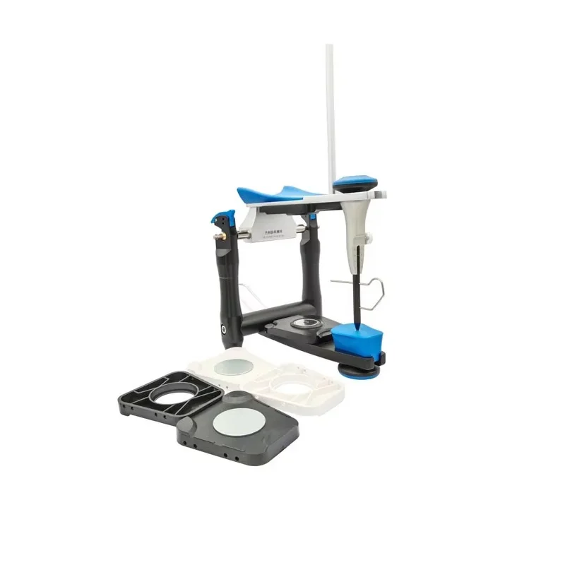 Artikulator Gigi Dapat Disesuaikan Presisi Tinggi dengan Artikulator Gigi Tiruan Semi Magnetik Gigi Busur Wajah yang Dapat Disesuaikan