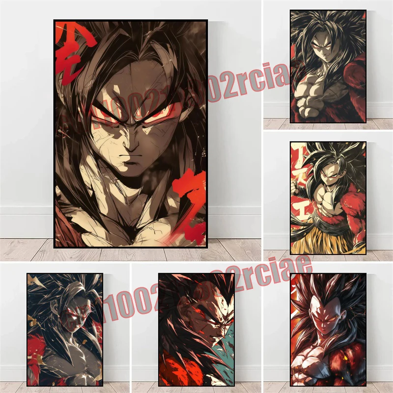 

Classic Hot-blooded Anime Dragon Ball HD Poster Canvas Painting Suitable for Living Room and Bedroom Decoration Children's Gifts