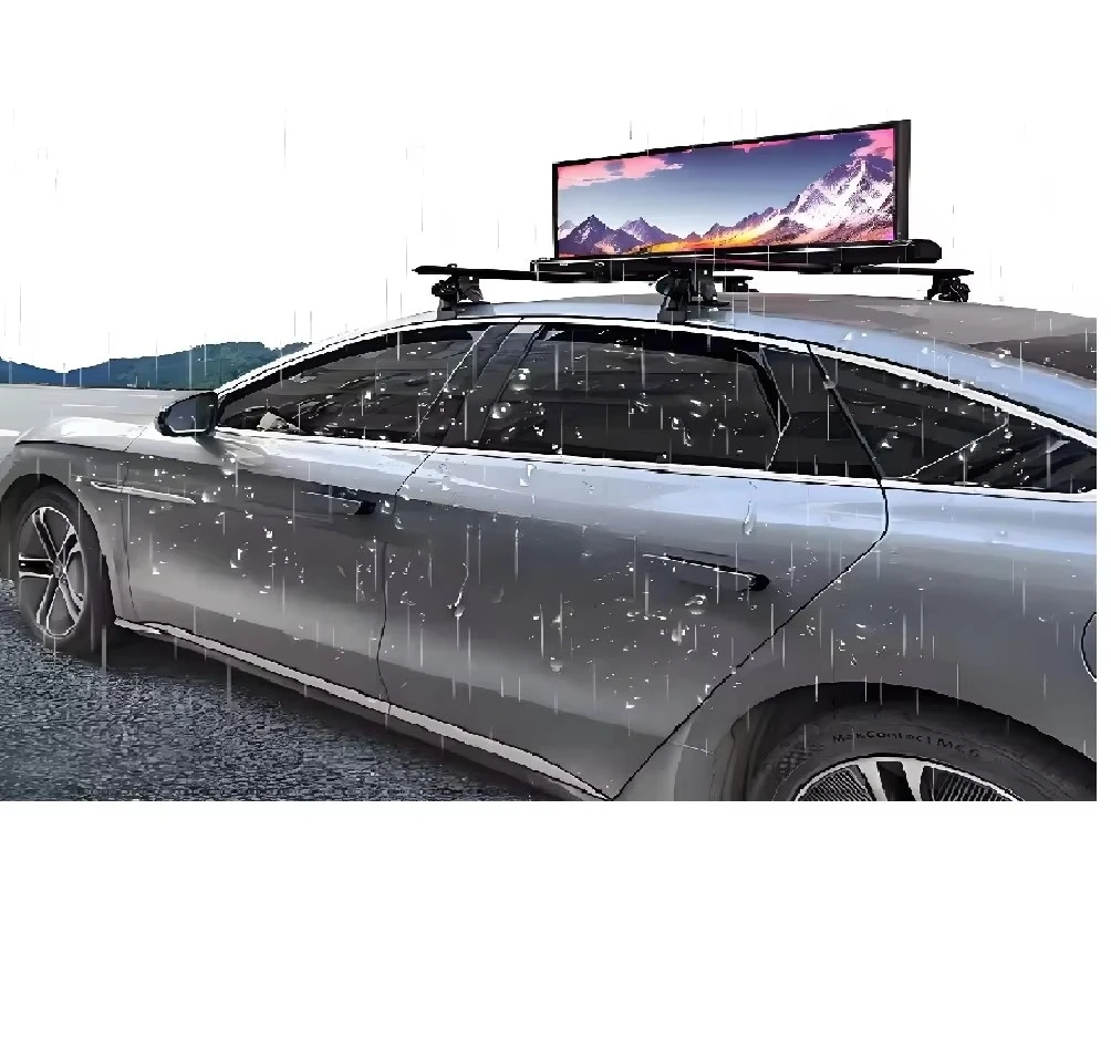 P3P2.5 Taxi Top Advertising LED Module Screen Message Display Waterproof Outdoor Programmable Scrolling Car Roof LED Display