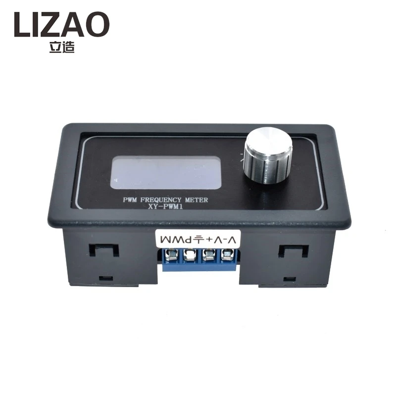 LIZAO PWM Signal Generator Module 1Hz-150KHz Adjustable Frequency & Duty Cycle with Digital Display