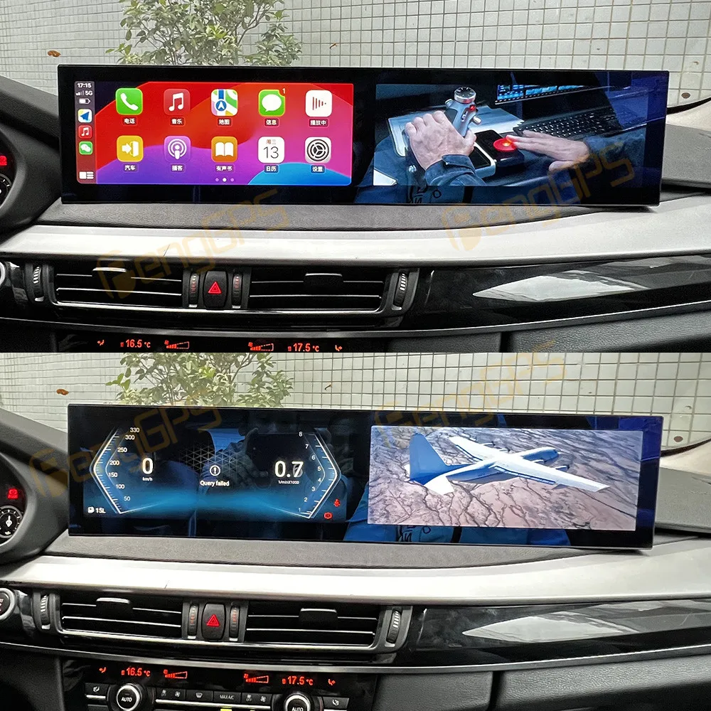 12.3 Inch Android 13 CarPlay Car Radio For BMW X5 2014-2017 AI Touch Screen Multimedia Player GPS Navigation Head Unit DSP Auto