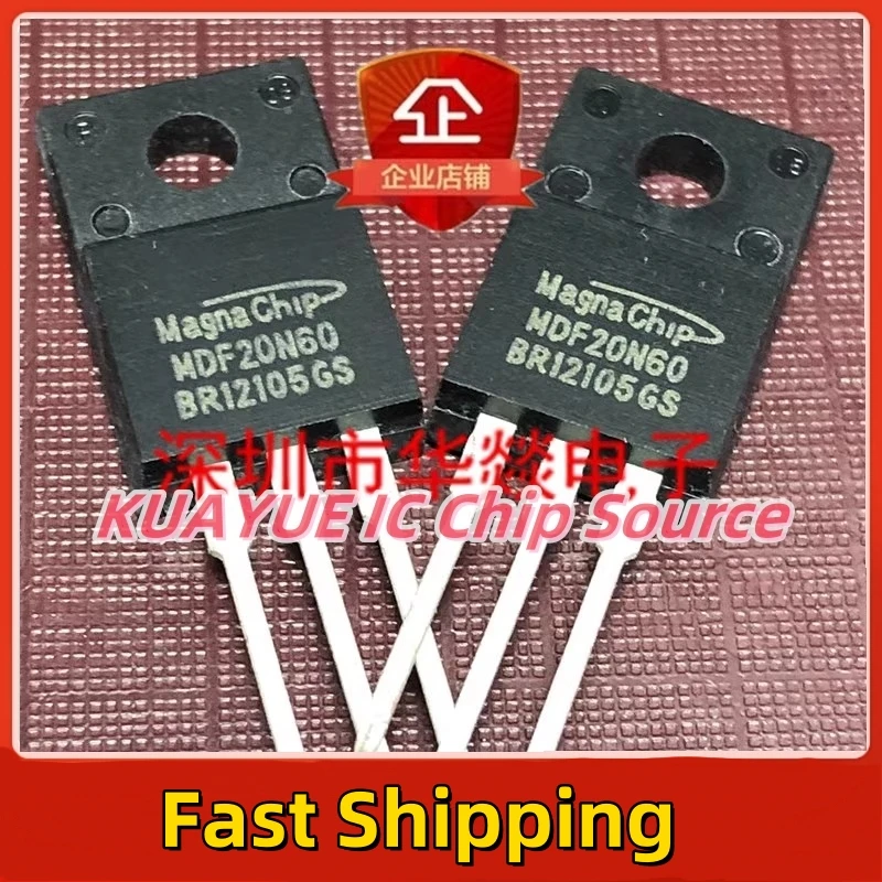 10PCS-30PCS  MDF20N60  TO-220F  600V  20A   Fast Shipping Quality Guarantee