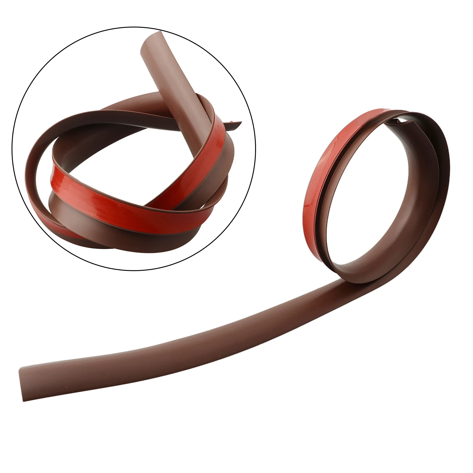 For Floor Tile Gap Flat Laminate Floor Strip Floor Transition Strip Home Decoration 0.19in Thick Multiple Colors