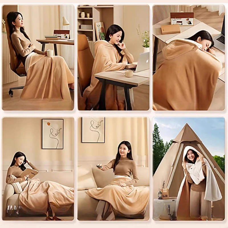 Cobertor de xale de aqueciment - Home Office Cozy avaliação e preço