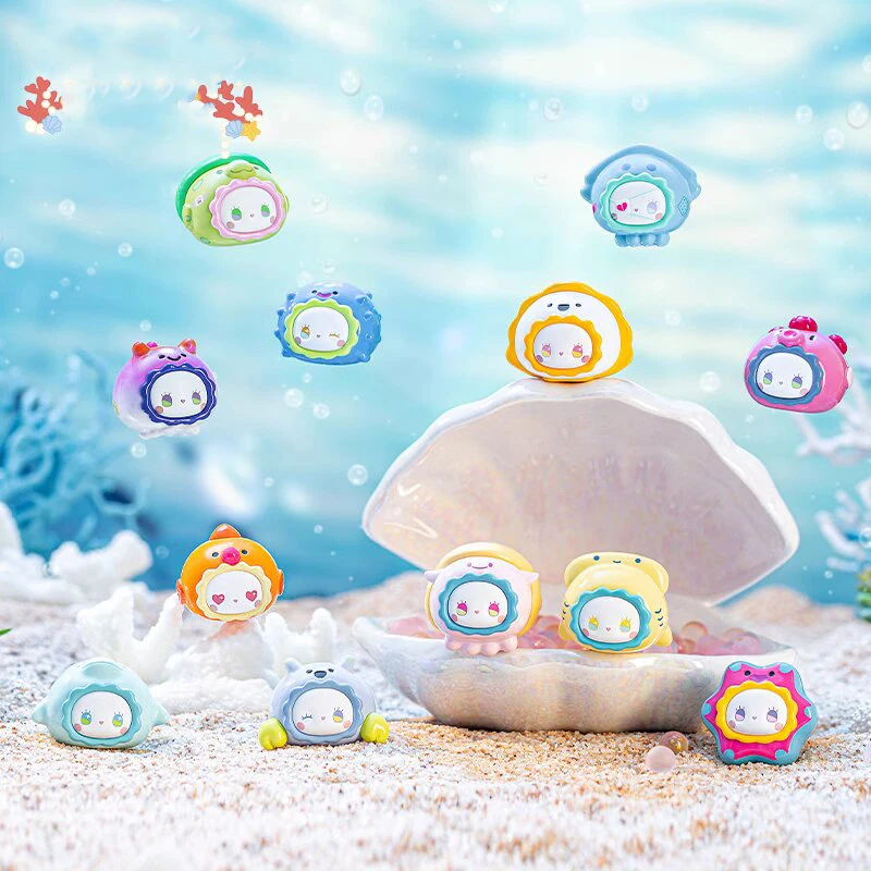엠마 비밀 숲 시리즈 오션 버블 귀여운 과립 귀여운 선물 유행 동물 장식 귀여운 곡물 데스크탑 컬렉션 선물