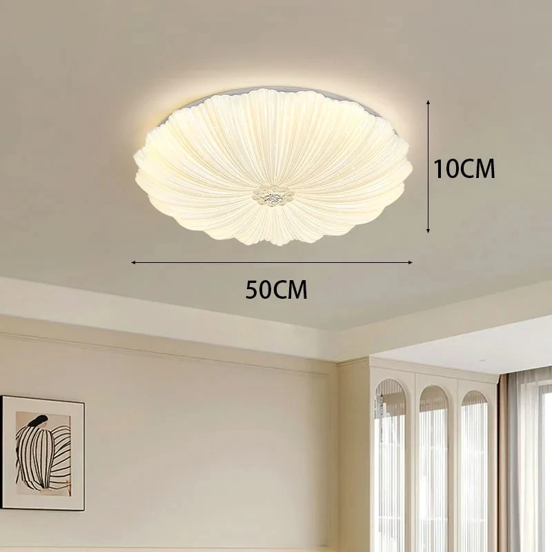 Moderne Rotundity LED-Deckenleuchten mit Aluminiumsockel, weißer Acryl-Lampenschirm, Wohnzimmer, Schlafzimmer, Restaurant, Flur, Hängelampen