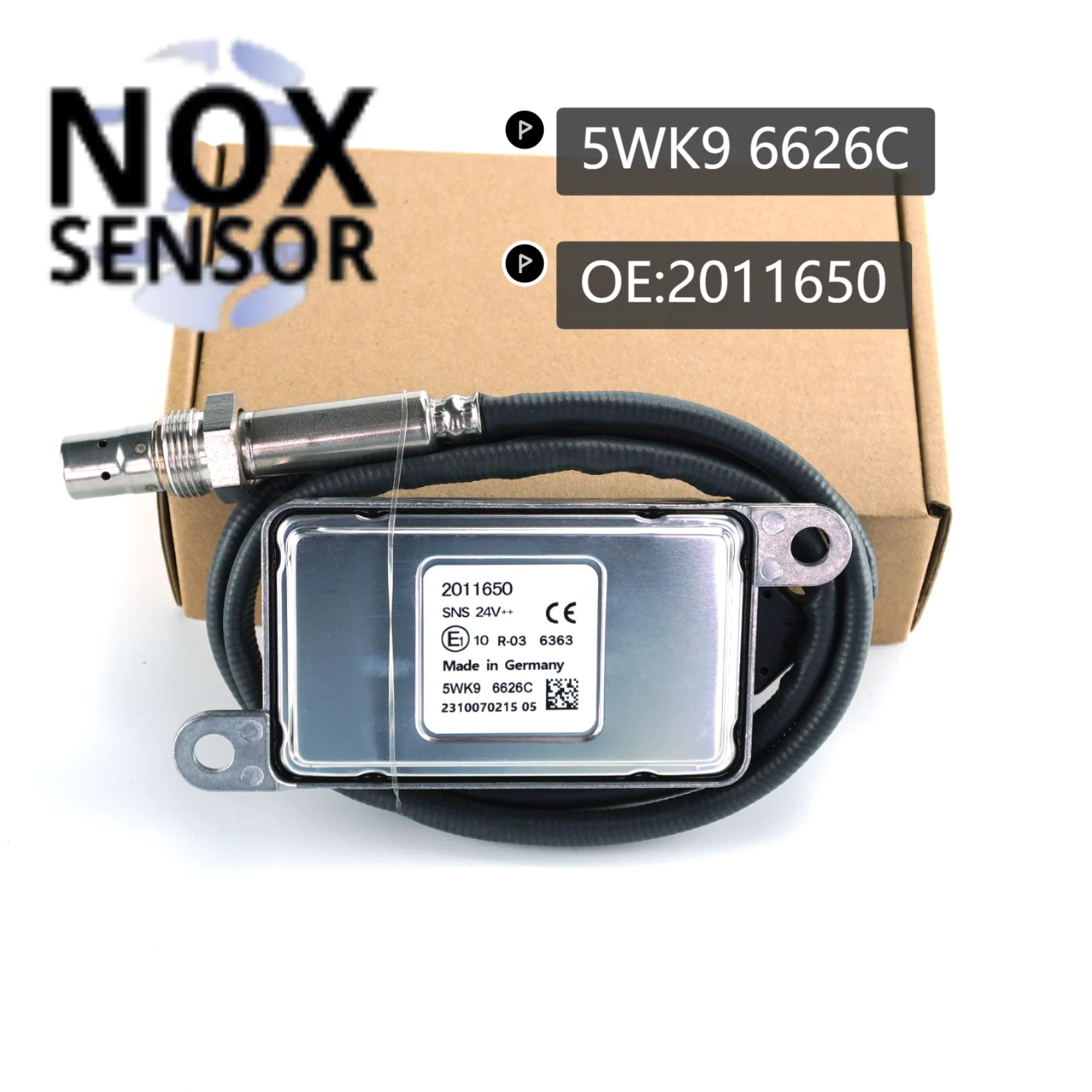 

5WK96626C Factory direct sales good price Genuine new wholesale Nitrogen Oxygen NOx sensor For DAF 5WK96626C 2011650