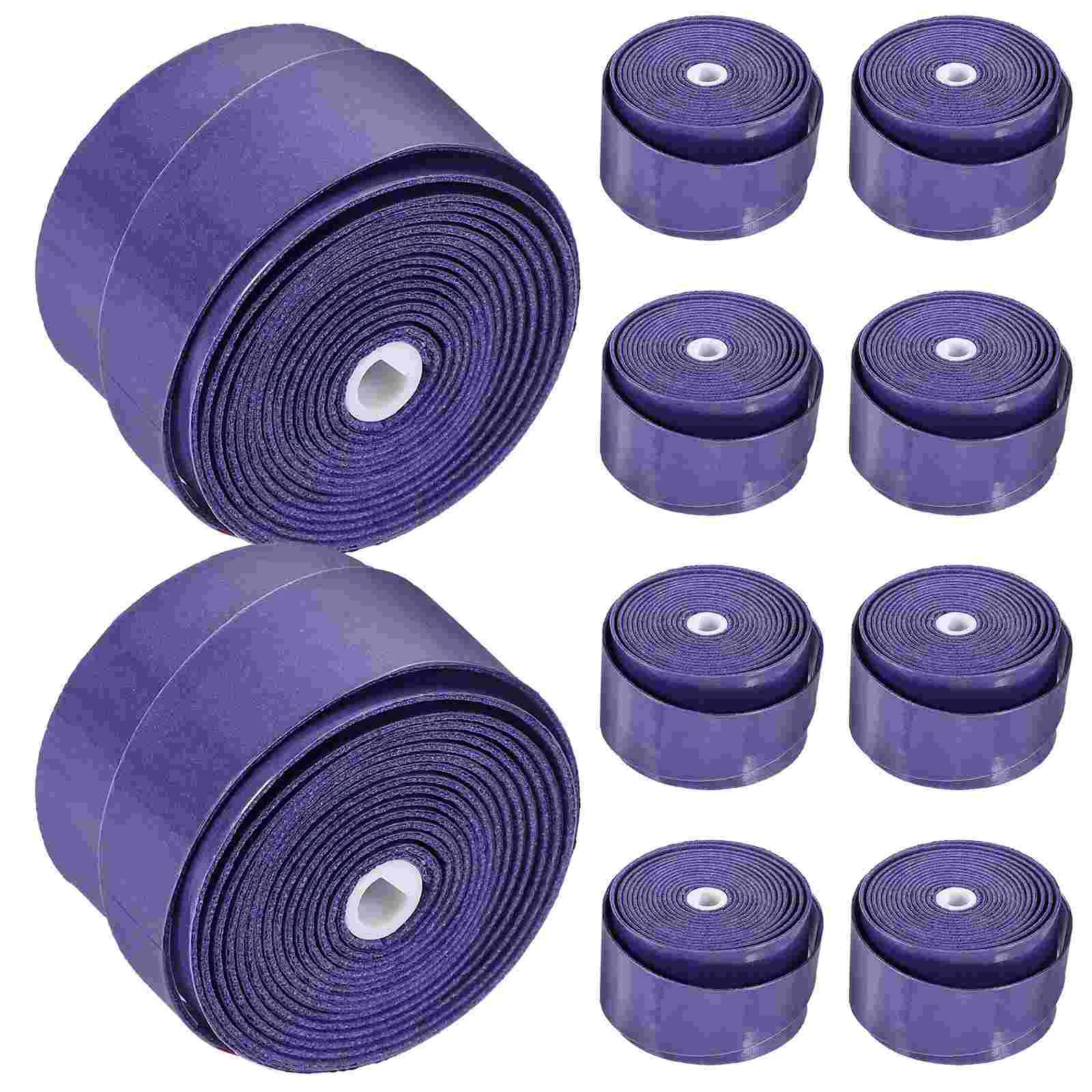 10 Rolls Towel Tennis Racket Overgrip Badminton Wrapping Tape Fishing Rod Protective Belt Hand Glue