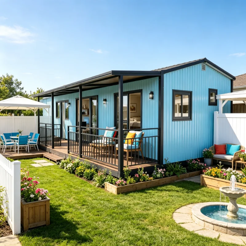 Custom 20Ft 30Ft 40Ft Expandable Container Prefabricated House 2 3 4 5 Bedroom Price Prefab Luxury Portable Home