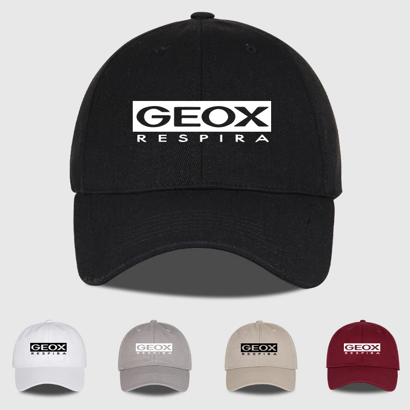 

GEOX RESPIRA Logo Print Soft-Top Baseball Cap Soft, Comfortable, Breathable Minimalist, Modern, Premium, Versatile, Fashionable