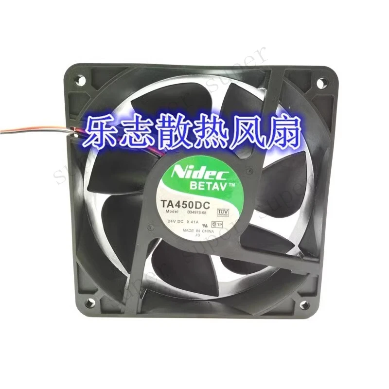 

Вентилятор охлаждения инвертора S+ Nidec BETAV TA450DC B34978-68 DC24V 0.41A 12038