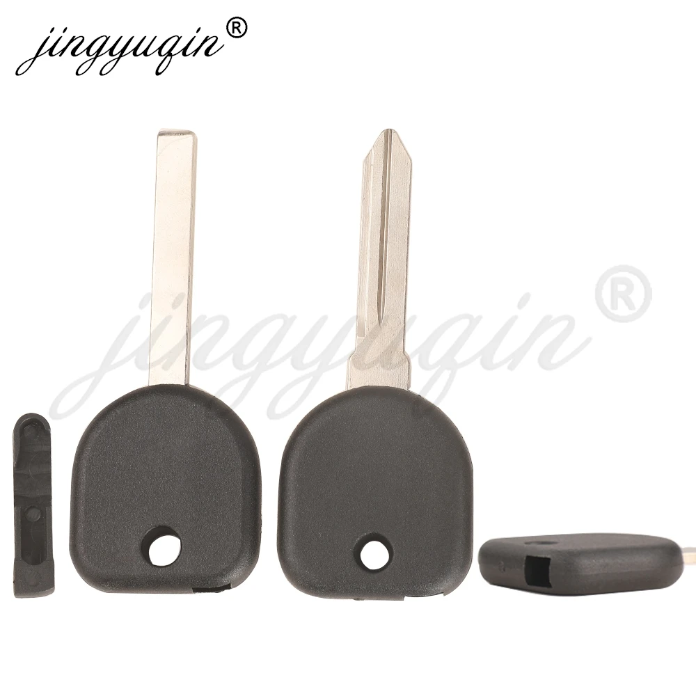 Jingyuqin Car Transponder Chip Key Shell Case dla Chevrolet Cruze Camaro Malibu Equinox Tahoe Sonic Silverado Buick/Opel/Vauxhal