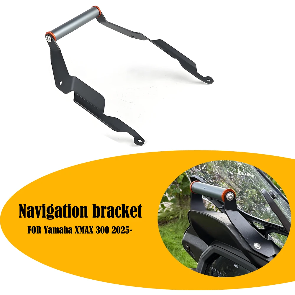 

New Motorcycle Navigation Stand Accessories Mobile Phone Stand GPS Stand New FOR Yamaha XMAX 300 X-max 300 X-MAX 300 2025