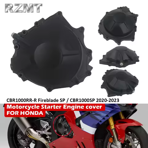 Motorcycle Left Stator Starter Engine Crankcase Cover For Honda CBR1000RR-R Fireblade SP 2020-2023 CBR1000SP 2020-2023
