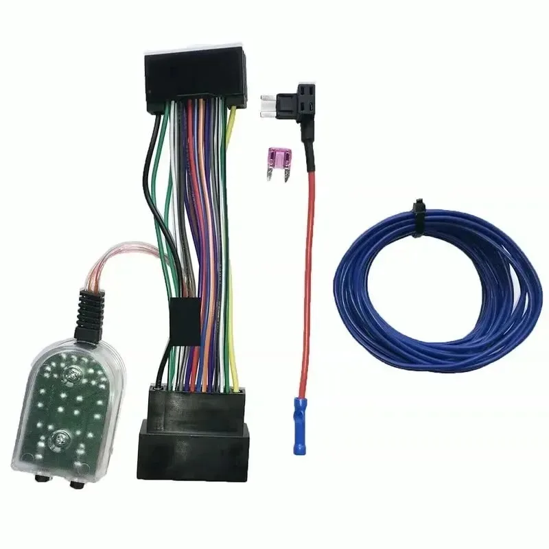 لإضافة مضخم الصوت عالي إلى منخفض تحويل الأسلاك تسخير Poer للتطبيق على راديو المصنع d Focus 2011-2018