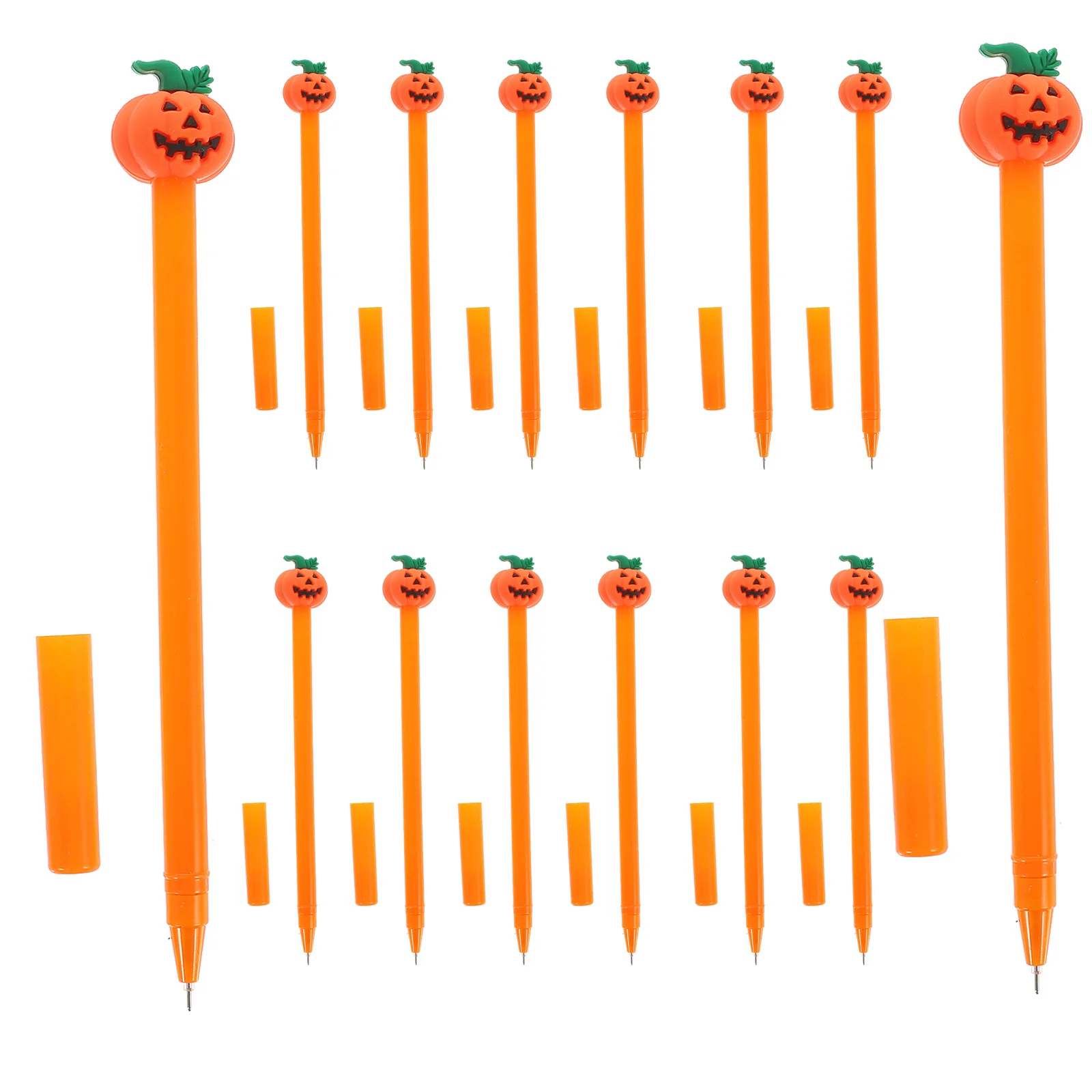 30 قطعة أقلام هلام اليقطين أدوات الكتابة متعددة الأغراض الطلاب القرطاسية قبضة مريحة قلم توقيع هلام أقلام طالب القرطاسية #5