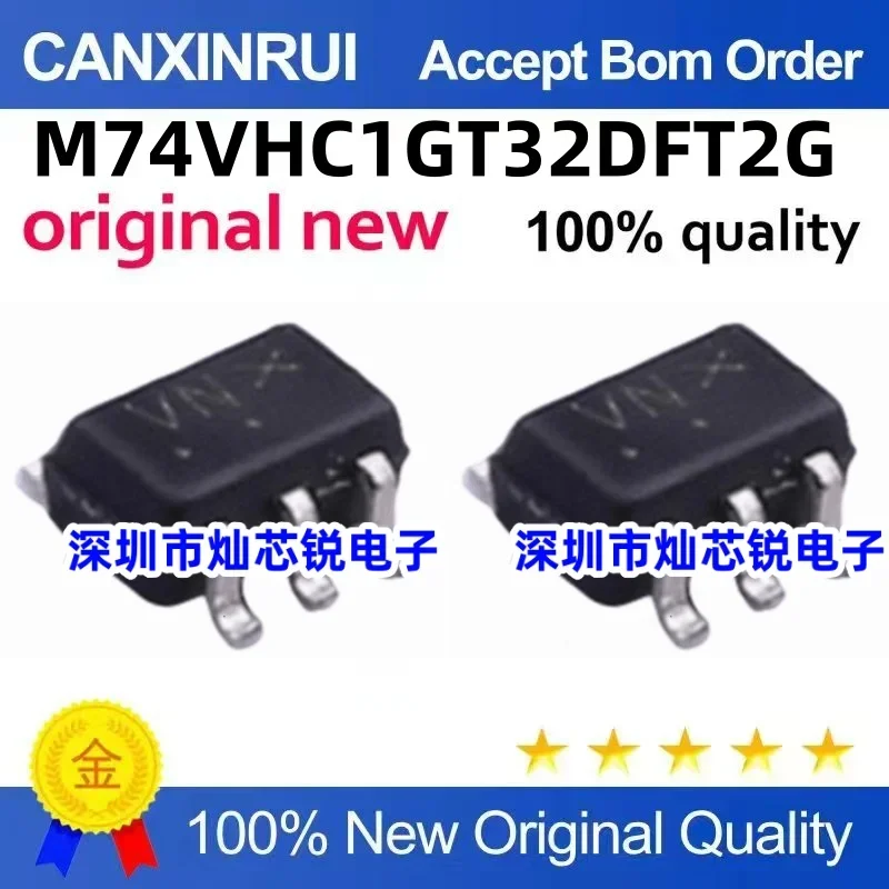 (5-100 pieces) Brand new original M74VHC1GT32DFT2G silk screen VN SOT-353 spot chip IC