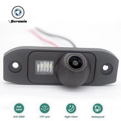 Bornwin AHD 1080P 170° FishEye Vehicle Rear View Night Vision Car Reverse Camera For Volvo S40 S60 S60L S80L XC90 XC60 V60